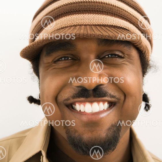 Handsome male portrait.