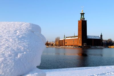 Stockholms stadshus vintertid