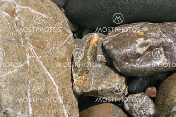 Rocks and pebbles