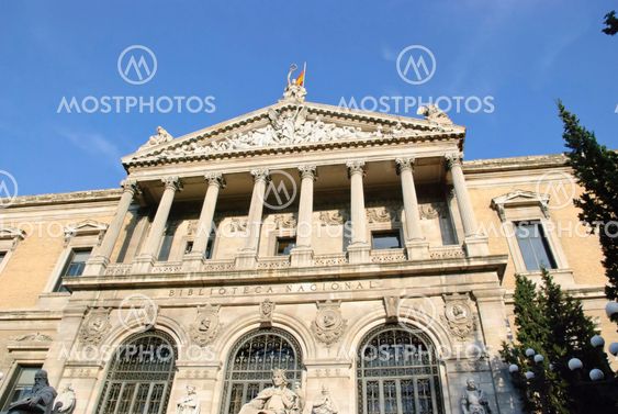 National library, Madrid, Spain