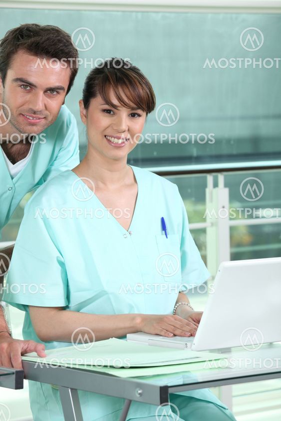 Young interns in medicine
