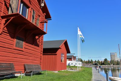 Västra Kajen i Piteå