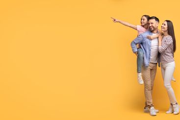 Family enjoying quality time together and sharing a...