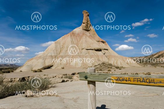 Castildetierra, Las Bardenas reales, Navarra, Spain