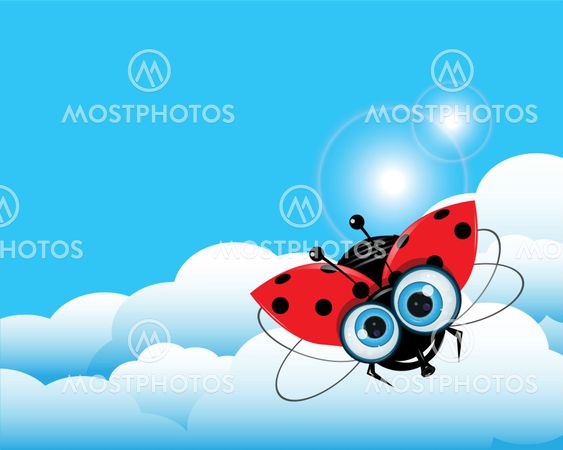 Ladybug in the Sky