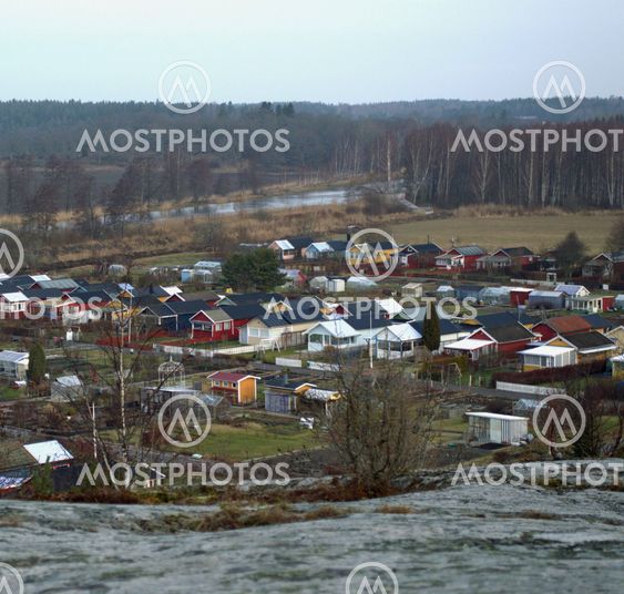 Kolonistugeområde från kulle
