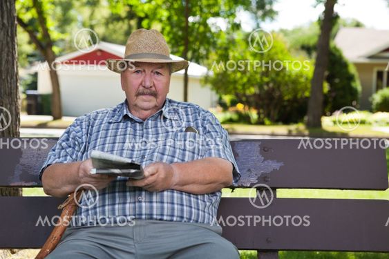 Senior Man in Park