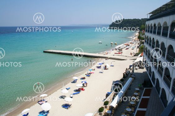 Greece. Halkidiki. Beach