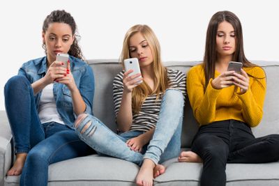 Cell phone addiction