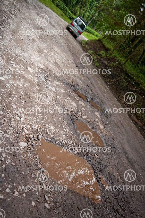 Famous Costa Rica potholes