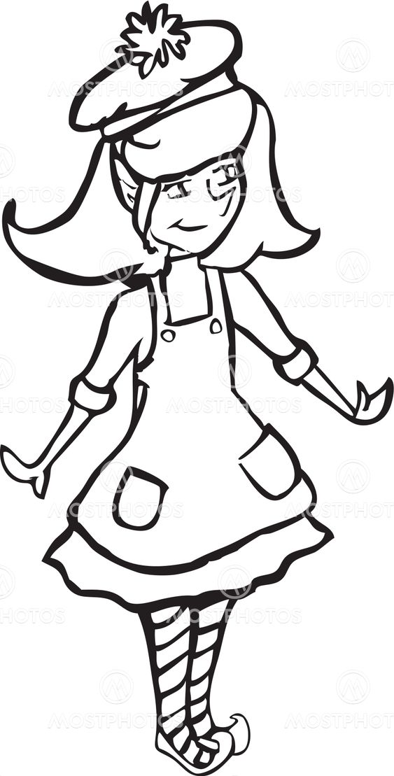 Christmas Elf Girl