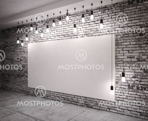 Banner on wall
