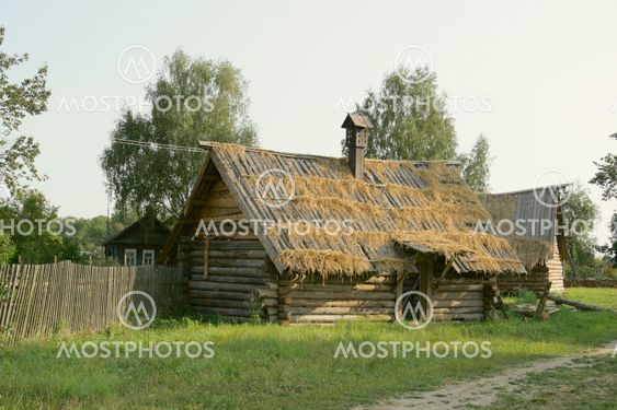 Ancient houses in country side