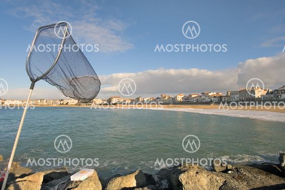 Beach of San Juan de Luz, France