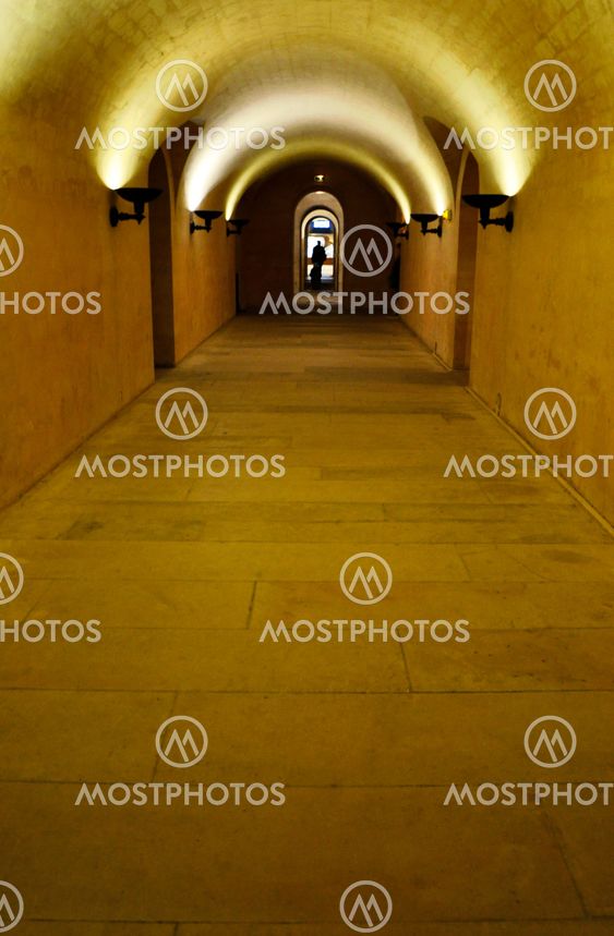 Paris France underground catacombs
