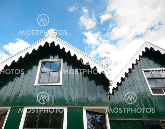 wooden houses