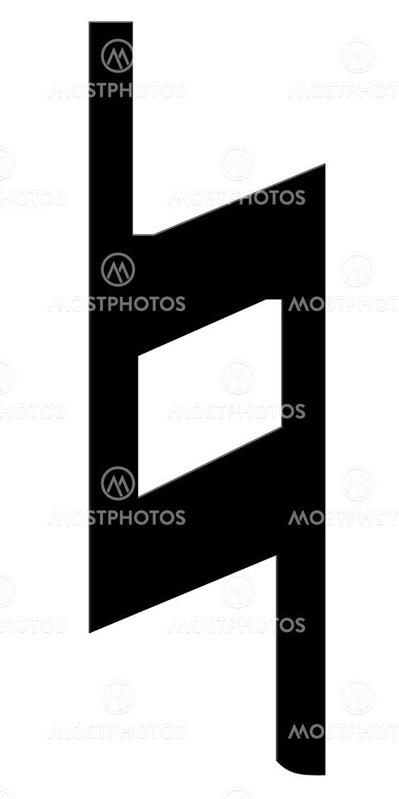 Bekar, a music symbol on a white background