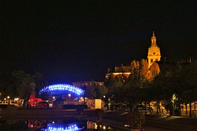 Kväll i Kungsträdgården