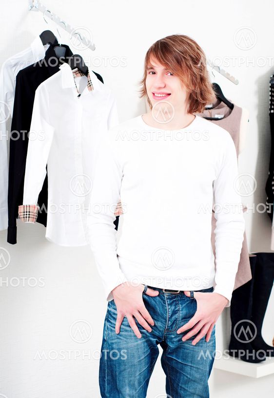 Man's shopping