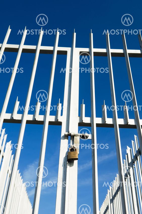 Closed gate