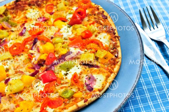 Vegetarian pizza