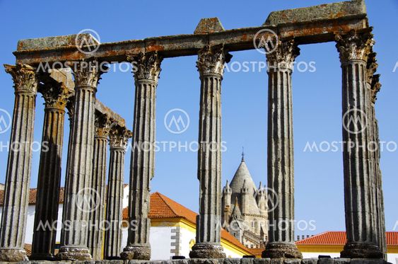 Roman temple at Portugal.