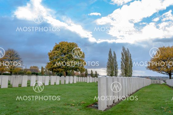 Soldiers of the great war cemetery flanders Belgium
