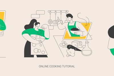 Quarantine leisure time abstract concept vector...