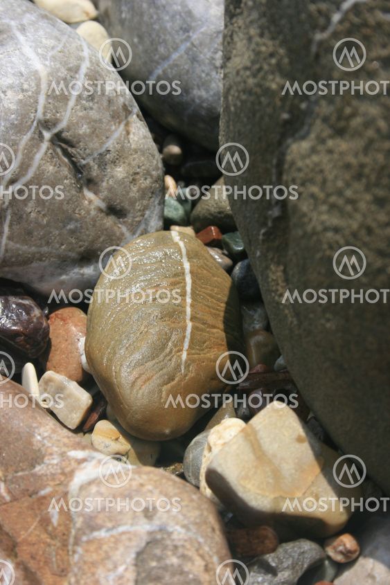 Rocks and pebbles