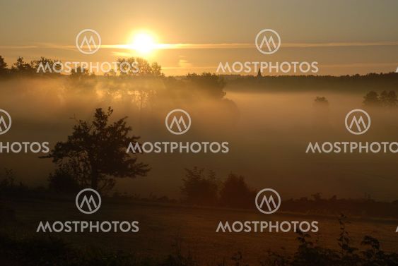 Morgondimma i soluppgången (Sweden)