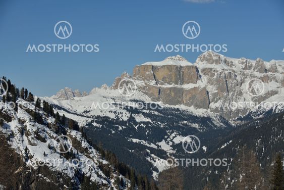 mountain winter nature