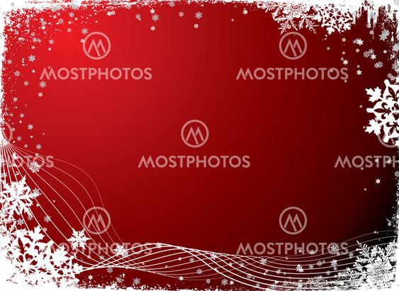 snowflake blank red