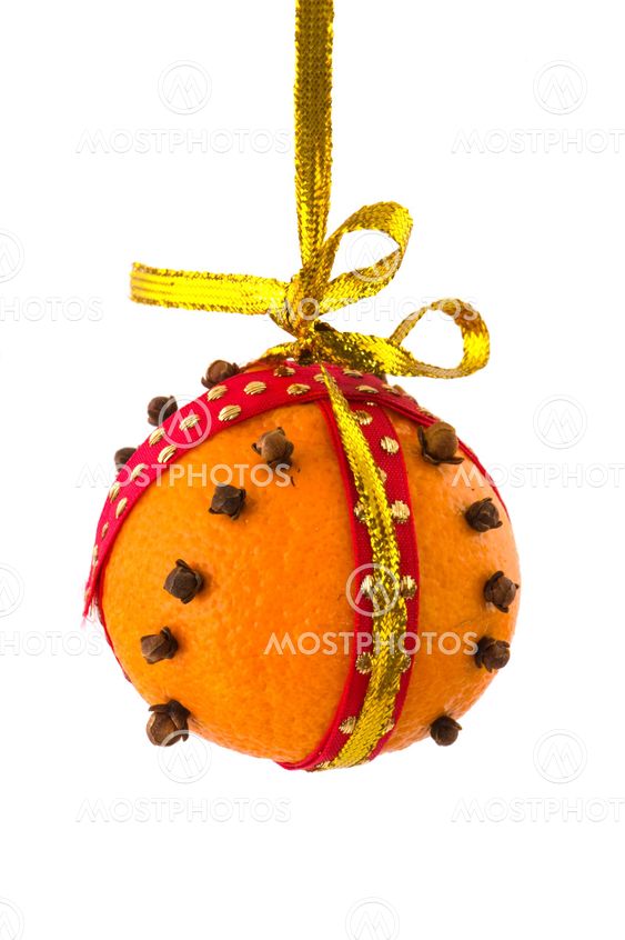 Orange with cloves