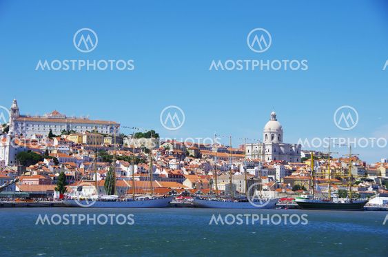 Landscape of Lisbon, Portugal