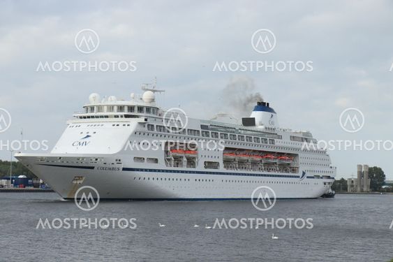 Velsen, The Netherlands - May 30th, 2019: Columbus of...