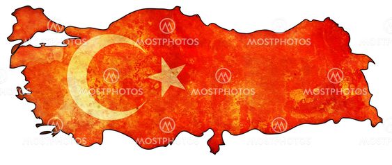turkey flag on territory