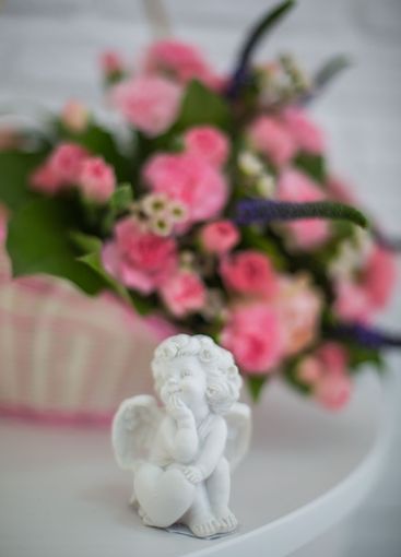 beautiful colourful blossoming flowers bouquet of fresh...