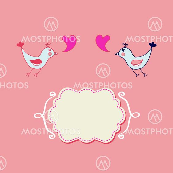 Romantic card
