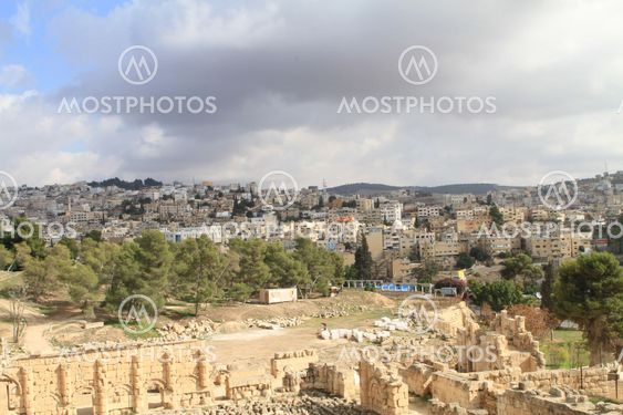 Oval Plaza,Jarash Jordan