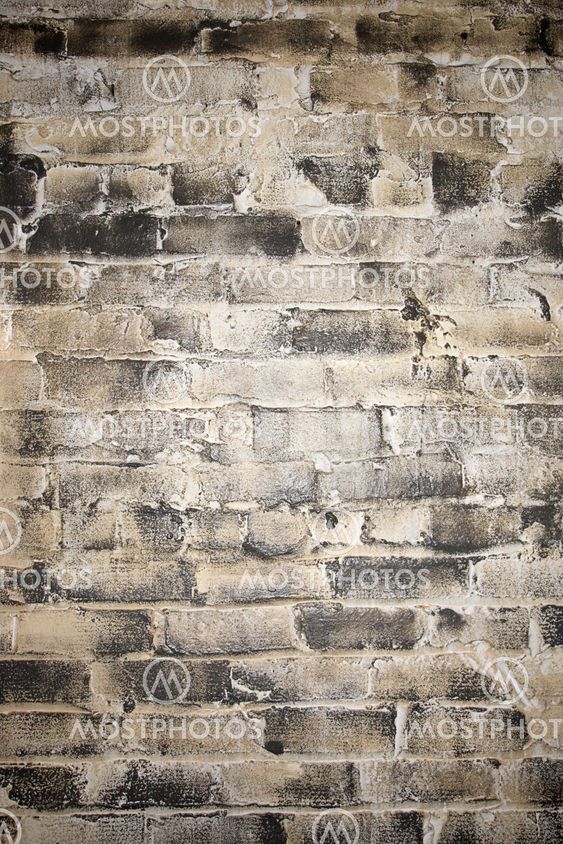 Brick wall.