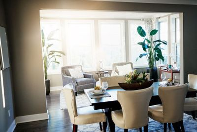 Modern living. Still life shot of a living room inside a...