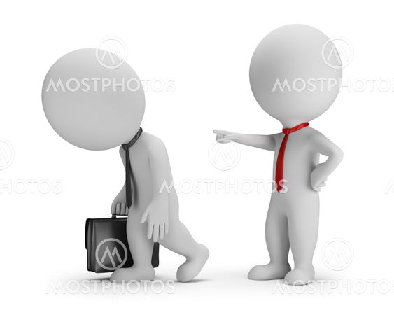 3d small people - dismissal