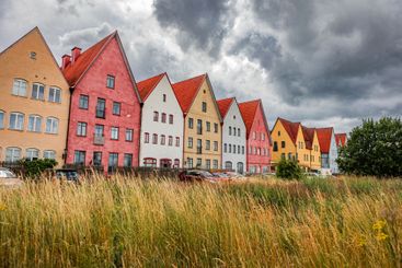 Medieval and Hansa inspired living area Jakriborg in...