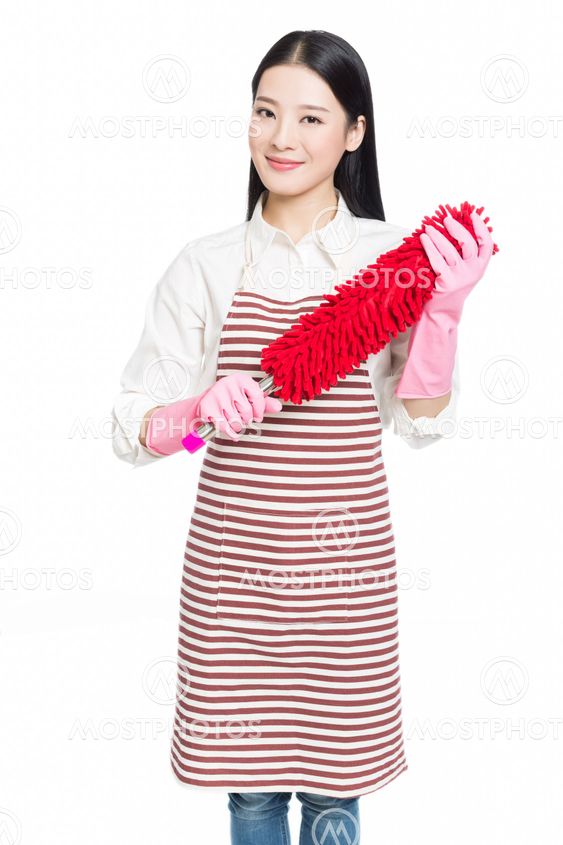 female cleaner