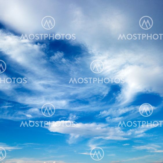 Sky with clouds.