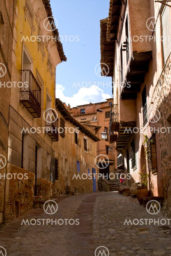 Old town in Spain