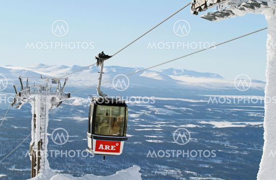 Åreskutans Peak ski lift