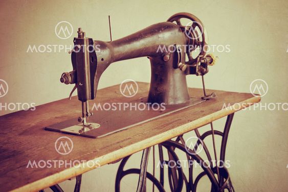 Vintage sewing machine