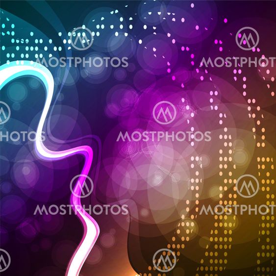 Abstract glowing background