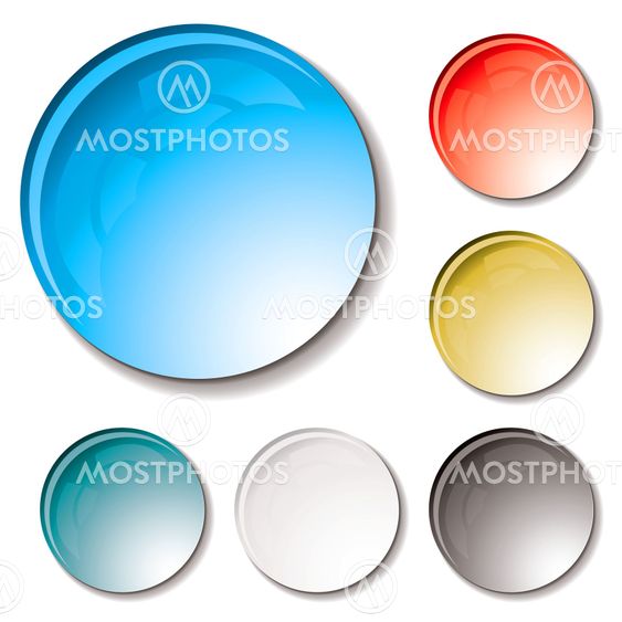 bubble buttons gel